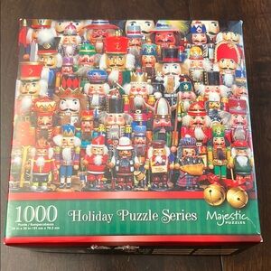 Majestic puzzles nutcracker collection.  New in box sealed puzzle. 1000 piece